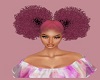 Pink Puff Hair
