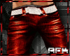 !AFK! Leather Red w/shoe