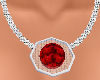 (V) ruby necklace
