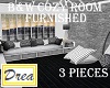 B&W Cozy Room -Furnished