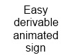 derivable anim club sign