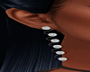 ^F^Silver Earrings