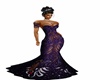 Purple Glitter Gown