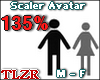 Scaler Avatar M - F 135%