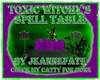 Toxic Witchy Spell Table