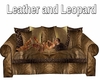 Bronze Leopard Sofa