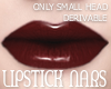 Pw|RED DARK Lipstick [F]