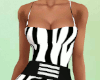 Zebra Cocktail Dress