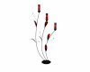 Black Red Candles