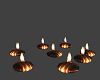 !! Floating gold candles
