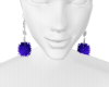 iva earrings purple