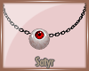 Eyeball Necklace |Red|