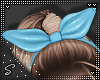 !S Cute Hair Bow Blue 5