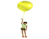 Balloon Hanging Yellow