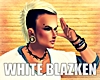 White Blazken hair