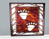 Cabin stained glass