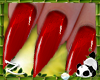 Nails Long T.Red -Z-
