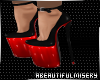 Red&Black Diva Heels