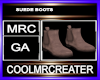 SUEDE BOOTS