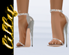 Sparkly pearl heels