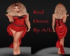 A/L      RED  DRESS