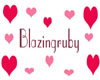 !B! Blazingruby Sticker