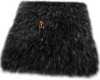 dark fur rug 