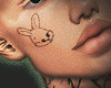Bunny Face Tattoo