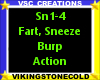 Fart Sneeze Burp Action