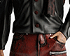 Leather Red Pants