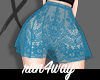 rw l Blue Lace Skirts