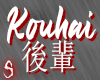 L* Kouhai Head Sign (F)