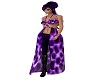 *Ney*PurpleLeopard Skirt