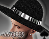 Cat~ Amores Zebra Hat.M