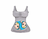 Twin Boys Maternity Top
