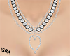 dimond wedding necklace