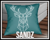 S. Stag Cushion