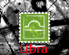 {T}Libra stamp
