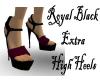 (N) Royal Black Heels