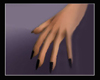 Woman Hands Nail Purple