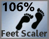 Feet Scaler 106% M A