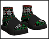 HolidayKnit Slippers BLK