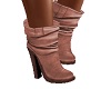 Light Rose Low Boots