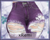 -xR- Purple Jeans