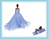 Blue Wedding Gown