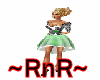 ~RnR~ white green dress