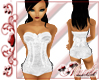 Lovely Lace Corset White