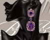 (BR) Purple Earring