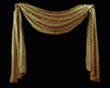 Gold Swag Curtains
