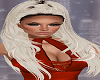 Female Platinum Ponytail